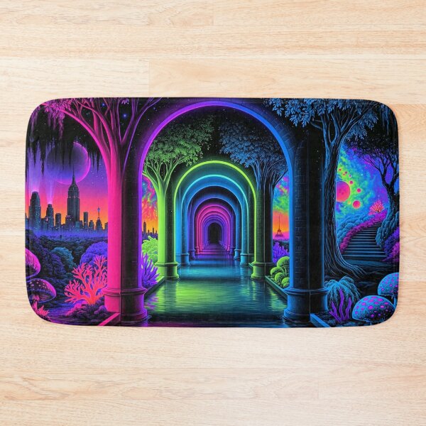 Item preview, Neon Endless Labyrinth To Different Worlds 4 designed and sold by Gypsykiss.