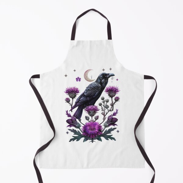 Item preview, Raven and thistles designed and sold by FoldedRainbow.