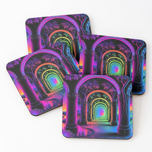Item preview, Neon Endless Labyrinth To Different Worlds 5 designed and sold by Gypsykiss.