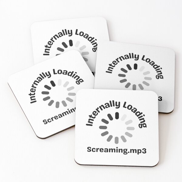 Item preview, Internally Loading Screaming.mp3 Funny Loading designed and sold by HYPNK.