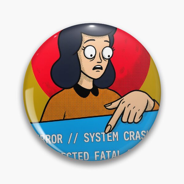 Item preview, System Crash Blue Screen Comic Poster designed and sold by DuckOddity.