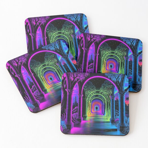 Item preview, Neon Endless Labyrinth To Different Worlds 6 designed and sold by Gypsykiss.