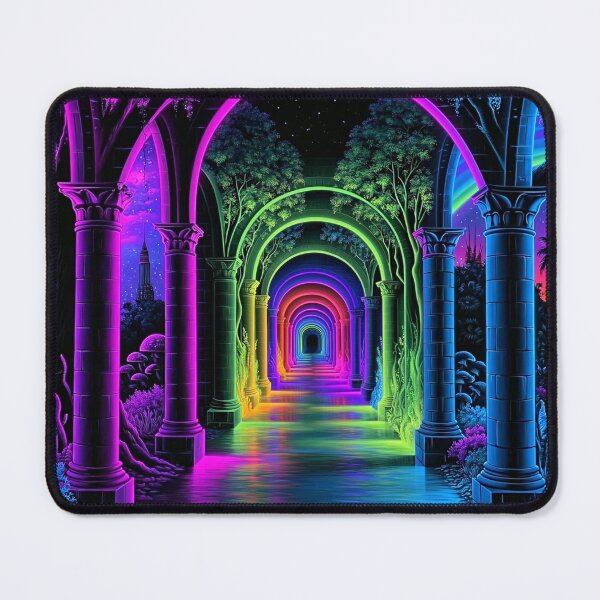 Item preview, Neon Endless Labyrinth To Different Worlds 6 designed and sold by Gypsykiss.