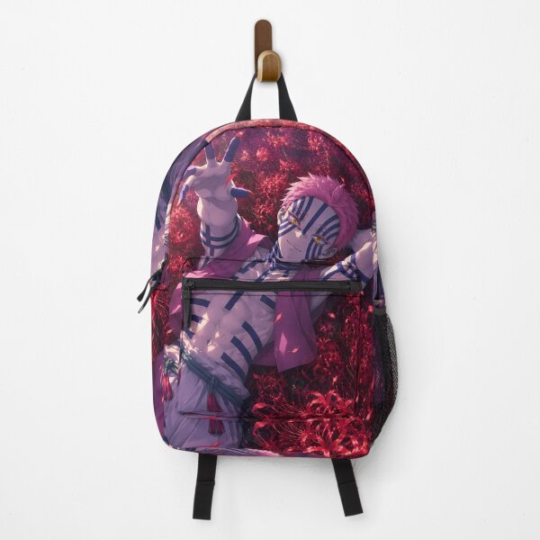 Item preview, Akaza Demon Slayer Red Spider Lily Repose designed and sold by mildaclairmo.