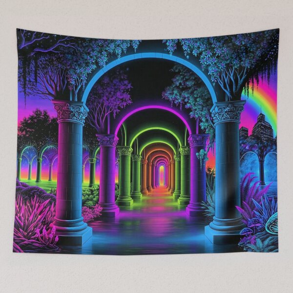 Item preview, Neon Endless Labyrinth To Different Worlds 7 designed and sold by Gypsykiss.