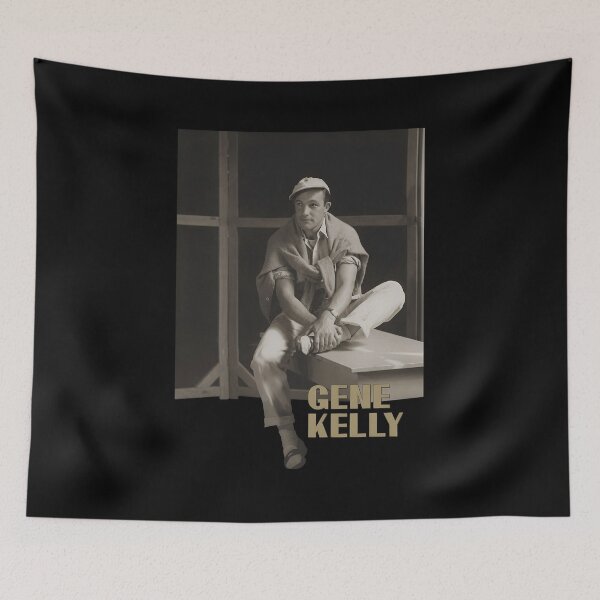 Artikelvorschau, Vintage-Porträt von Gene Kelly, künstlerische Darstellung entworfen und verkauft von ALYGADesign.
