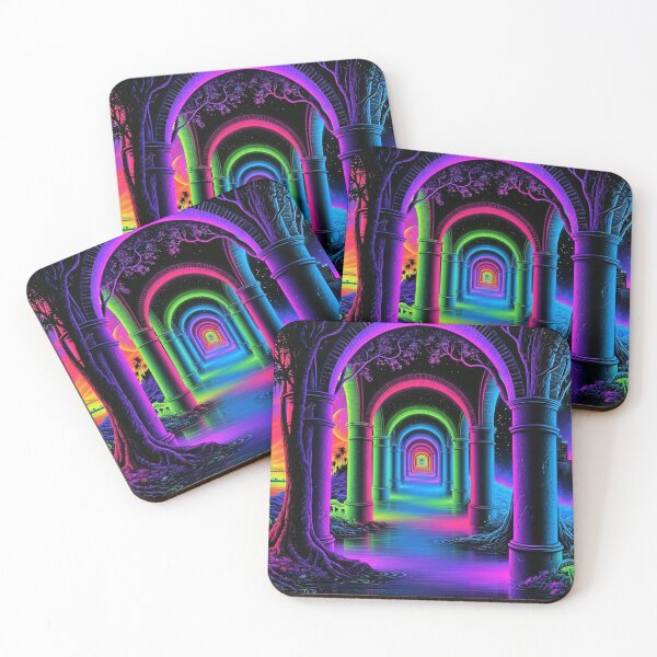 Item preview, Neon Endless Labyrinth To Different Worlds 8 designed and sold by Gypsykiss.