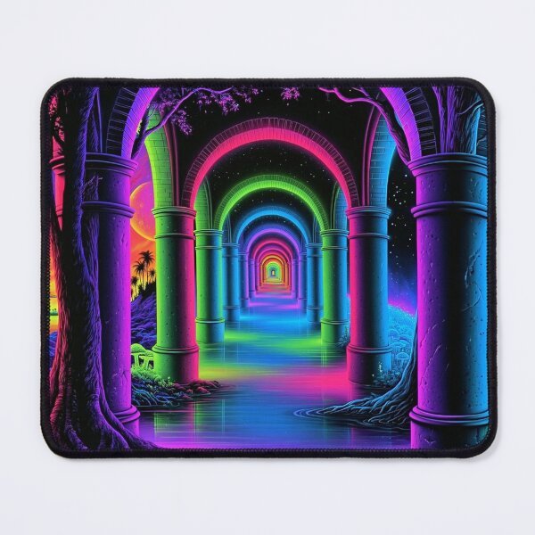 Item preview, Neon Endless Labyrinth To Different Worlds 8 designed and sold by Gypsykiss.