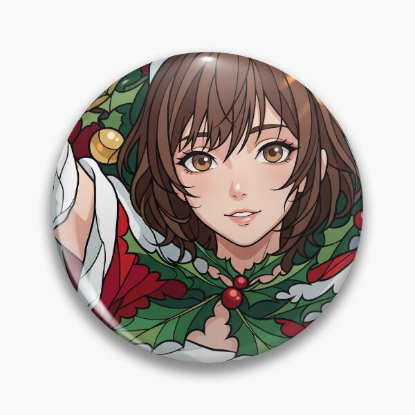 Artikelvorschau, Chisa Kotegawa Grand Blue Weihnachtsfenster Festliches Porträt entworfen und verkauft von mildaclairmo.