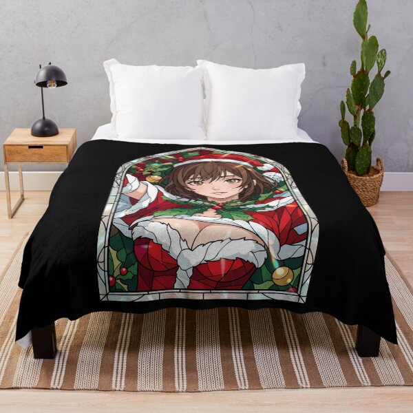 Item preview, Chisa Kotegawa Grand Blue Christmas Window Festive Portrait designed and sold by mildaclairmo.