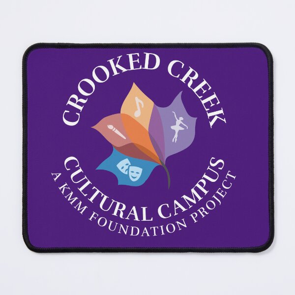 Item preview, Crooked Creek Cultural Campus Inverse White Logo designed and sold by CulturalCampus.