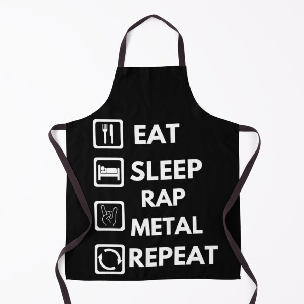 Item preview, Eat sleep rap metal repeat essential tshirt. designed and sold by JonHenr.
