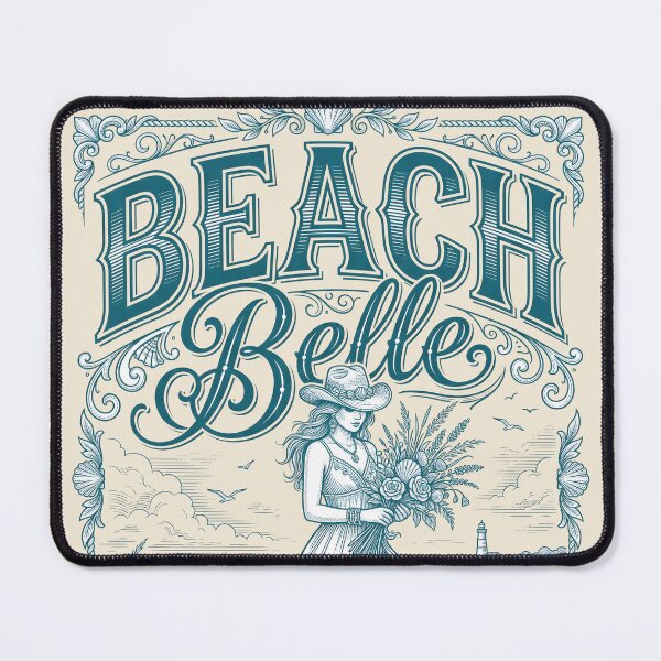 Item preview, Beach Belle – Coastal Cowgirl Beach Walk Design designed and sold by Sea Gem.