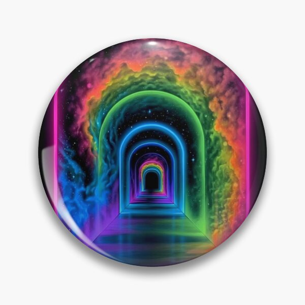Item preview, Neon Endless Labyrinth To Different Worlds 9 designed and sold by Gypsykiss.