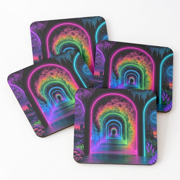 Item preview, Neon Endless Labyrinth To Different Worlds 9 designed and sold by Gypsykiss.