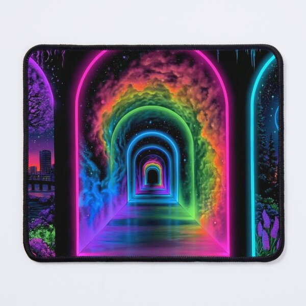 Item preview, Neon Endless Labyrinth To Different Worlds 9 designed and sold by Gypsykiss.