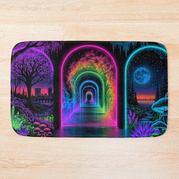 Item preview, Neon Endless Labyrinth To Different Worlds 9 designed and sold by Gypsykiss.