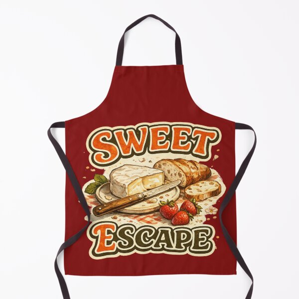 Item preview, Sweet Escape | Vintage Picnic Graphic T-Shirt | Bread, Brie & Strawberries Illustration designed and sold by UUniqueIImprint.