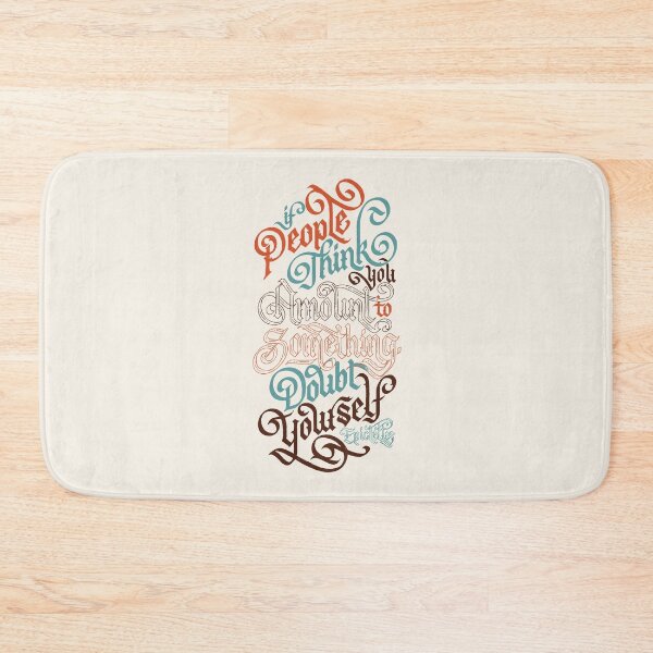 Item preview, Doubt Yourself Stoicism designed and sold by polliadesign.