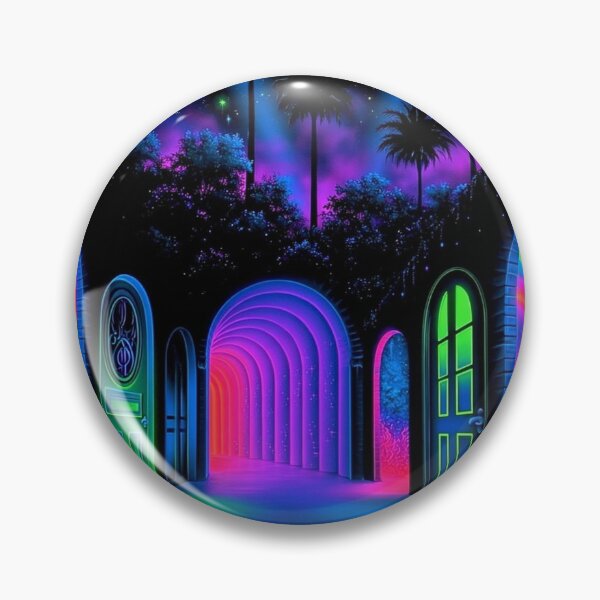 Item preview, Neon Endless Labyrinth To Different Worlds 10 designed and sold by Gypsykiss.