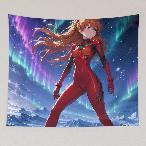 Item preview, Asuka Langley Soryu Neon Genesis Evangelion Aurora Expedition designed and sold by mildaclairmo.