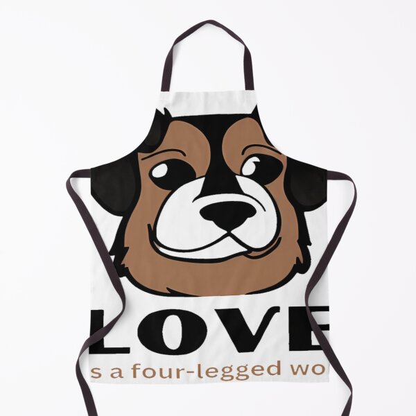 Item preview, Love is a four-legged word - Four-Legged Family Relaxed T-Shirt designed and sold by Aru Pxle.