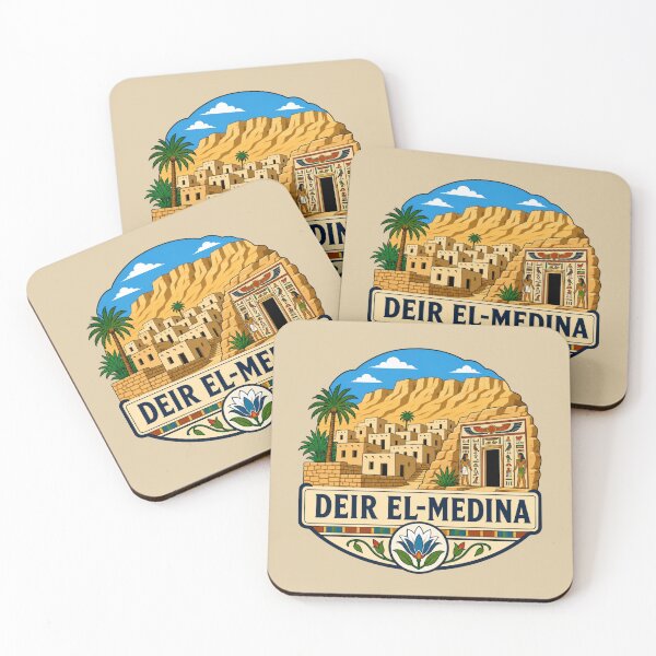 Item preview, Deir el-Medina Ancient Egyptian Artists Village designed and sold by Myra365Art.