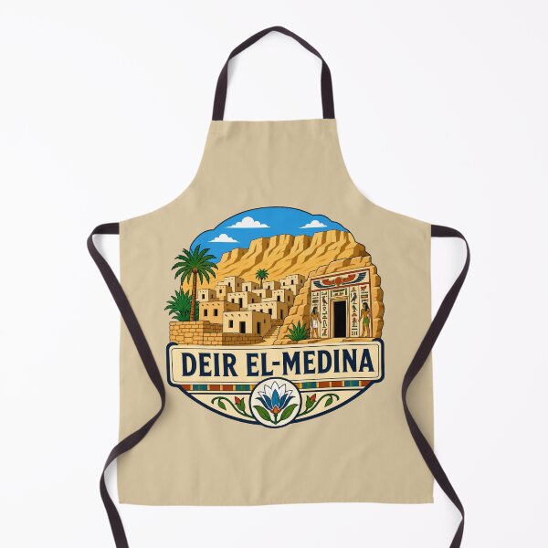 Item preview, Deir el-Medina Ancient Egyptian Artists Village designed and sold by Myra365Art.
