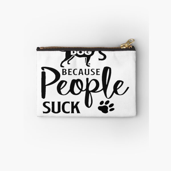 Item preview, dogs because people suck Essential T-Shirt designed and sold by Magoya Store ⭐⭐⭐⭐⭐.