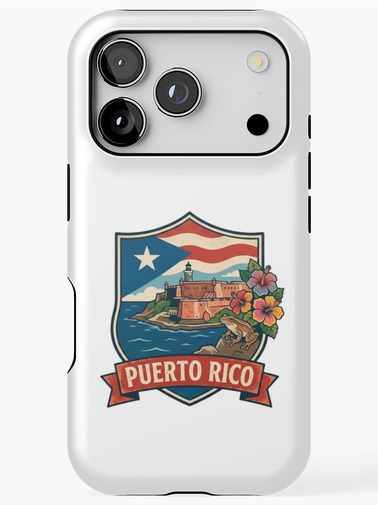 Thumbnail 1 of 4, iPhone Case, Puerto Rico designed and sold by StudioBase.