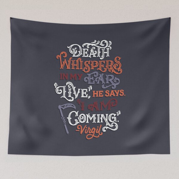 Item preview, Death Whispers in my Ear designed and sold by polliadesign.