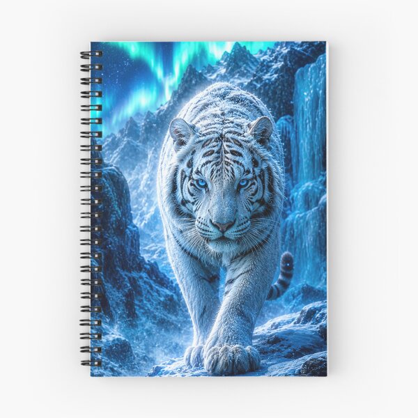 Item preview, Arctic Aurora Tiger designed and sold by Gold&pixels.