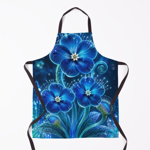 Item preview, Ravishing Blue Flowers designed and sold by scicilysimonee.