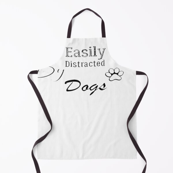 Item preview, easily distracted by dogs funny tshirt ,gift,birthday Classic T-Shirt designed and sold by JJLetterDesigns.