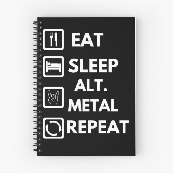 Item preview, Eat sleep alternative metal repeat essential design. designed and sold by JonHenr.