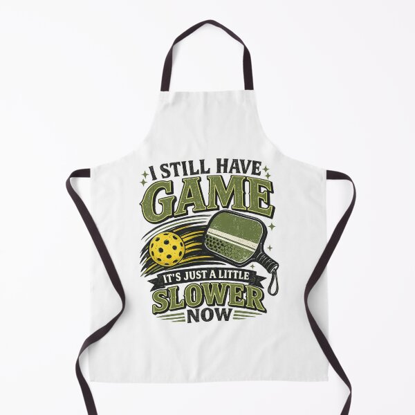 Item preview, I Still Have Game It's Just a Little Slower Now Funny Pickleball | Vintage Sports Humor | Still Got It Collection designed and sold by SoulThread Studio.