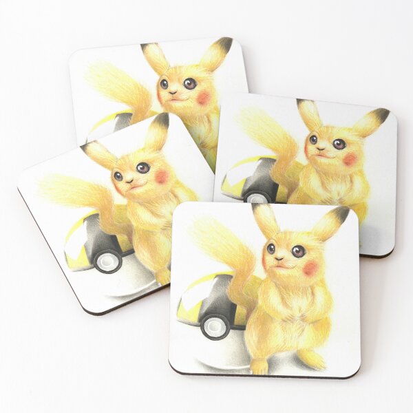 Item preview, Realistic Electric Mouse & Capture Ball Colored Pencil Art designed and sold by CuervoRonronero.