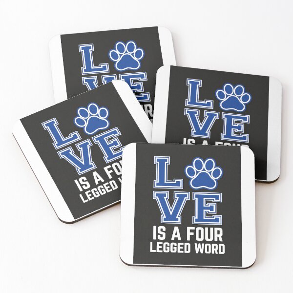 Item preview, Love is a Four Legged Friend Classic T-Shirt designed and sold by Magoya Store ⭐⭐⭐⭐⭐.