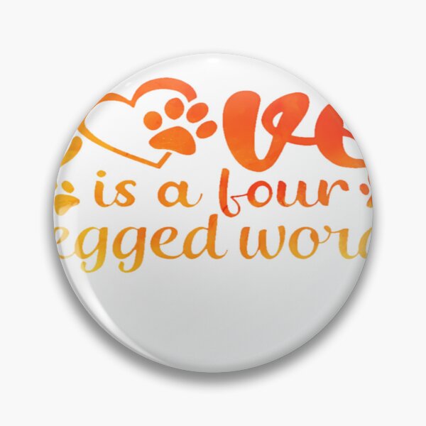 Item preview, love is a four legged word , love gift Classic T-Shirt designed and sold by JJLetterDesigns.