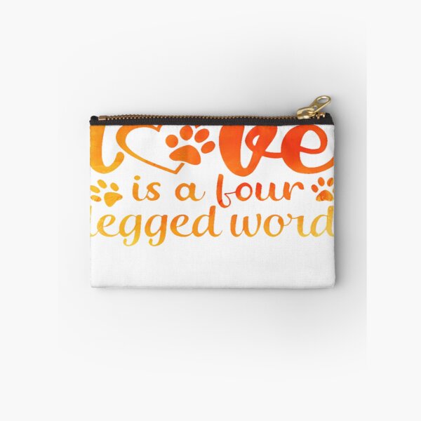 Item preview, love is a four legged word , love gift Classic T-Shirt designed and sold by JJLetterDesigns.