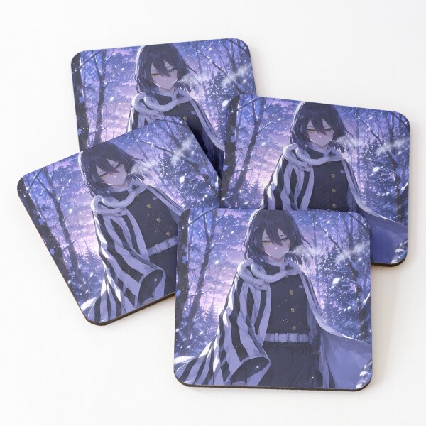 Item preview, Obanai Iguro Demon Slayer Snowy Forest Vigil designed and sold by mildaclairmo.