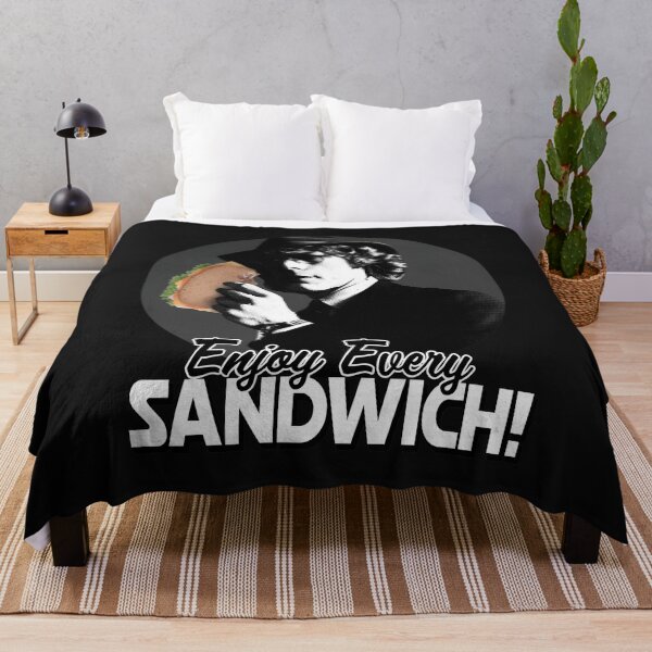 Item preview, Enjoy Every SANDWICH Portrait Graphic designed and sold by TeeParteaArt.