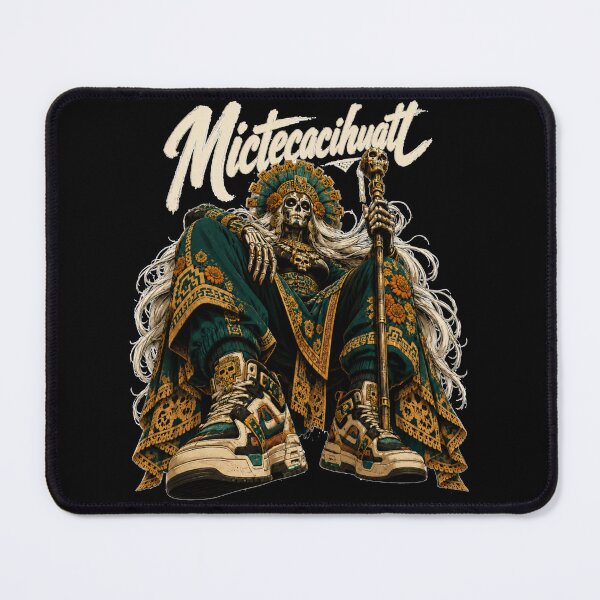 Item preview, Mictecacihuatl T-Shirt | Aztec Goddess of Death Graphic Art T-Shirt designed and sold by jtDigital + StrangeFolk.