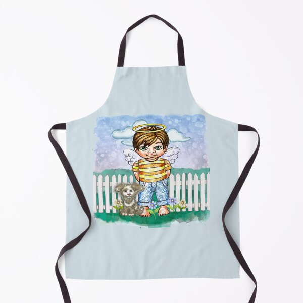 Item preview, Boy Angel and Dog designed and sold by artmuvz.