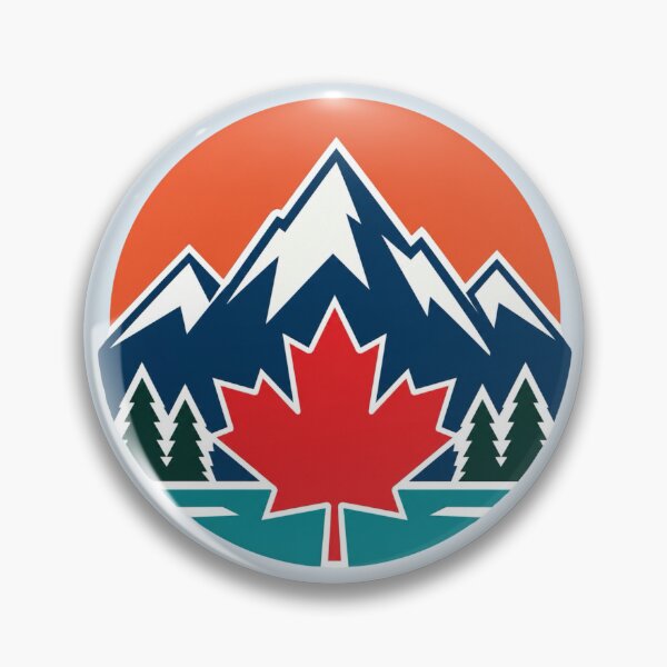 Item preview, Canada Maple Leaf & Mountain designed and sold by Myra365Art.