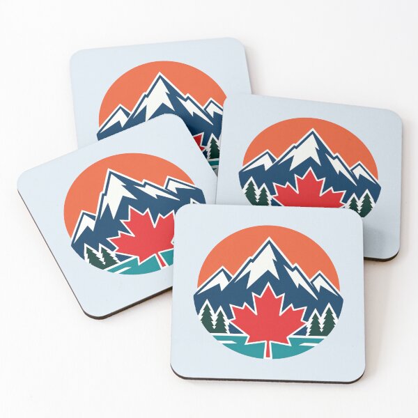 Item preview, Canada Maple Leaf & Mountain designed and sold by Myra365Art.