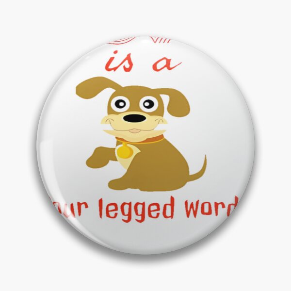 Item preview, love is a four legged word V-Neck T-Shirt designed and sold by Badriiiii.