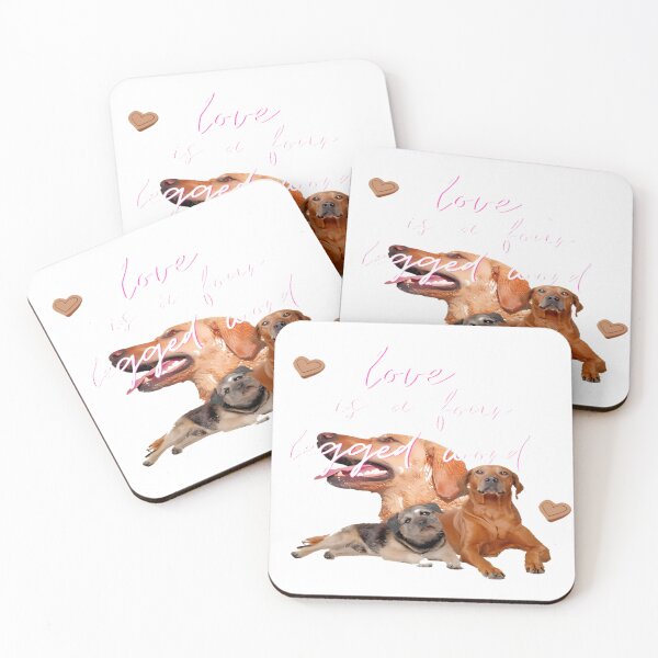 Item preview, love is a four legged word for dog and animal lover Essential T-Shirt designed and sold by Othinus.