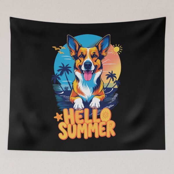 Item preview, Hello Summer designed and sold by Eranthe Bernardo.