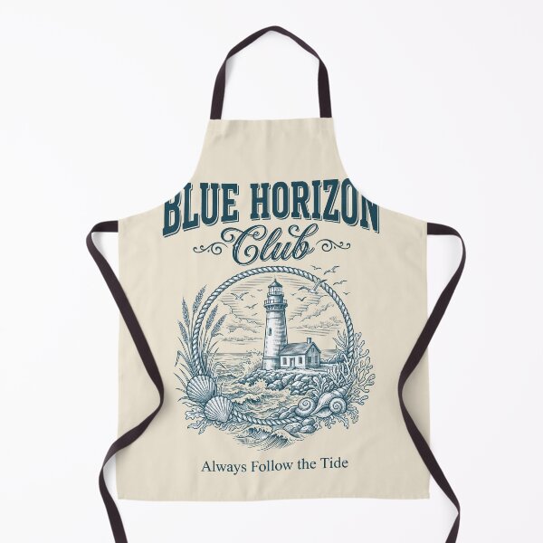 Item preview, Blue Horizon Club – Coastal Lighthouse Design designed and sold by Sea Gem.